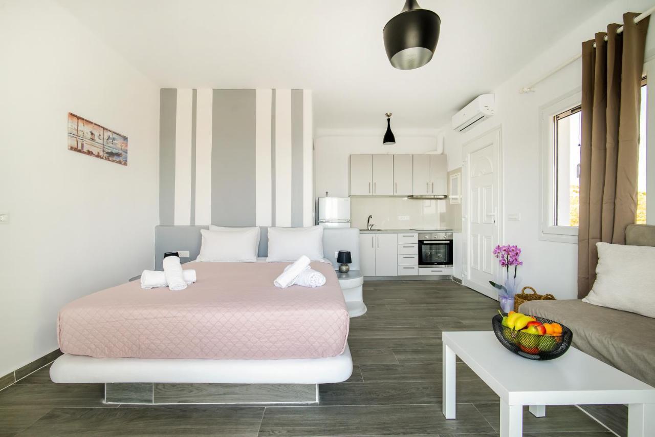 Oniropetra Apartments Mykonos Plintri Habitación foto